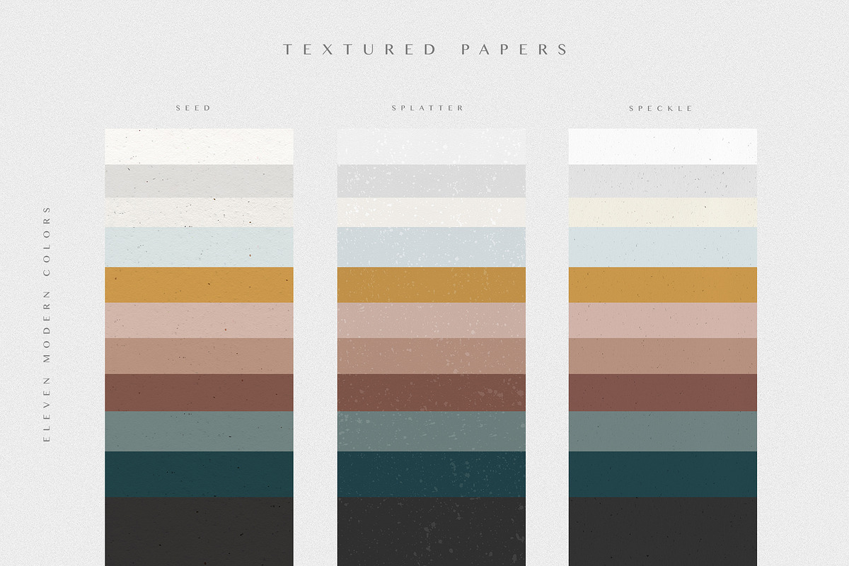 Paper Textures in Modern Colors, a Texture Graphic by Basia Stryjecka (Photo 6 of 16)