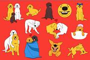 Retriever, an Animal Illustration by Alena (Thumbnail 2 of 4)