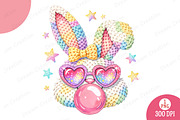 Yarn Crochet Easter Bunny Png, an Illustration by Dream Creation (Thumbnail 2 of 5)