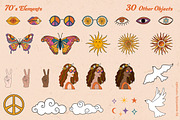 Retro Revival 70s Graphic Collection, a Pattern Graphic by Essentially Nomadic (Thumbnail 4 of 16)