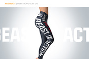 Leggings Mock-Up, a Bottom Mockup by WebAndCat (Thumbnail 5 of 8)