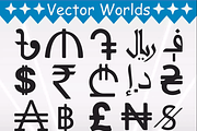 Currency Symbols Svg, Currency Svg, an Object Graphic by VectorWorlds (Thumbnail 2 of 3)