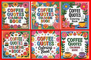 Coffee Quotes Coloring Book, a Decorative Illustration by Design Station (Thumbnail 3 of 3)