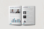 Pages company profile brochure, a Brochure Template by Kazi Hossain (Thumbnail 5 of 6)