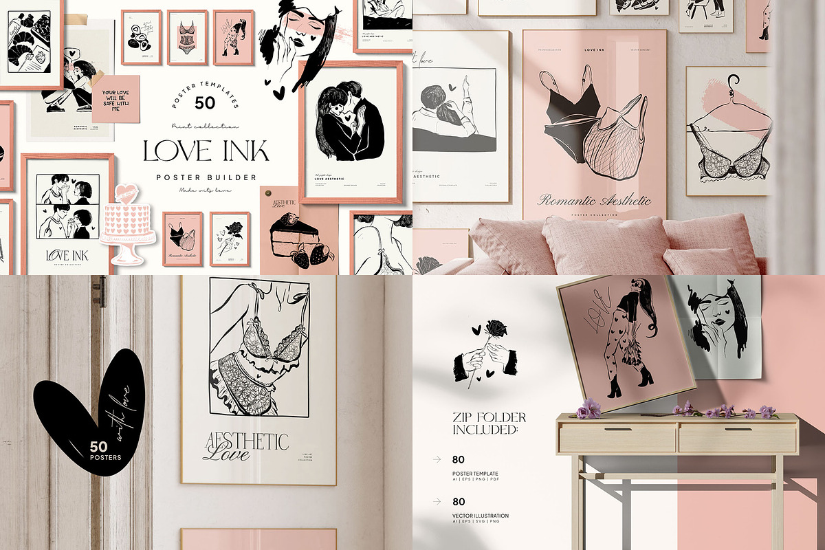 Mega Poster Bundle | 52 in 1, an Object Graphic by KetteCreate (Photo 26 of 53)