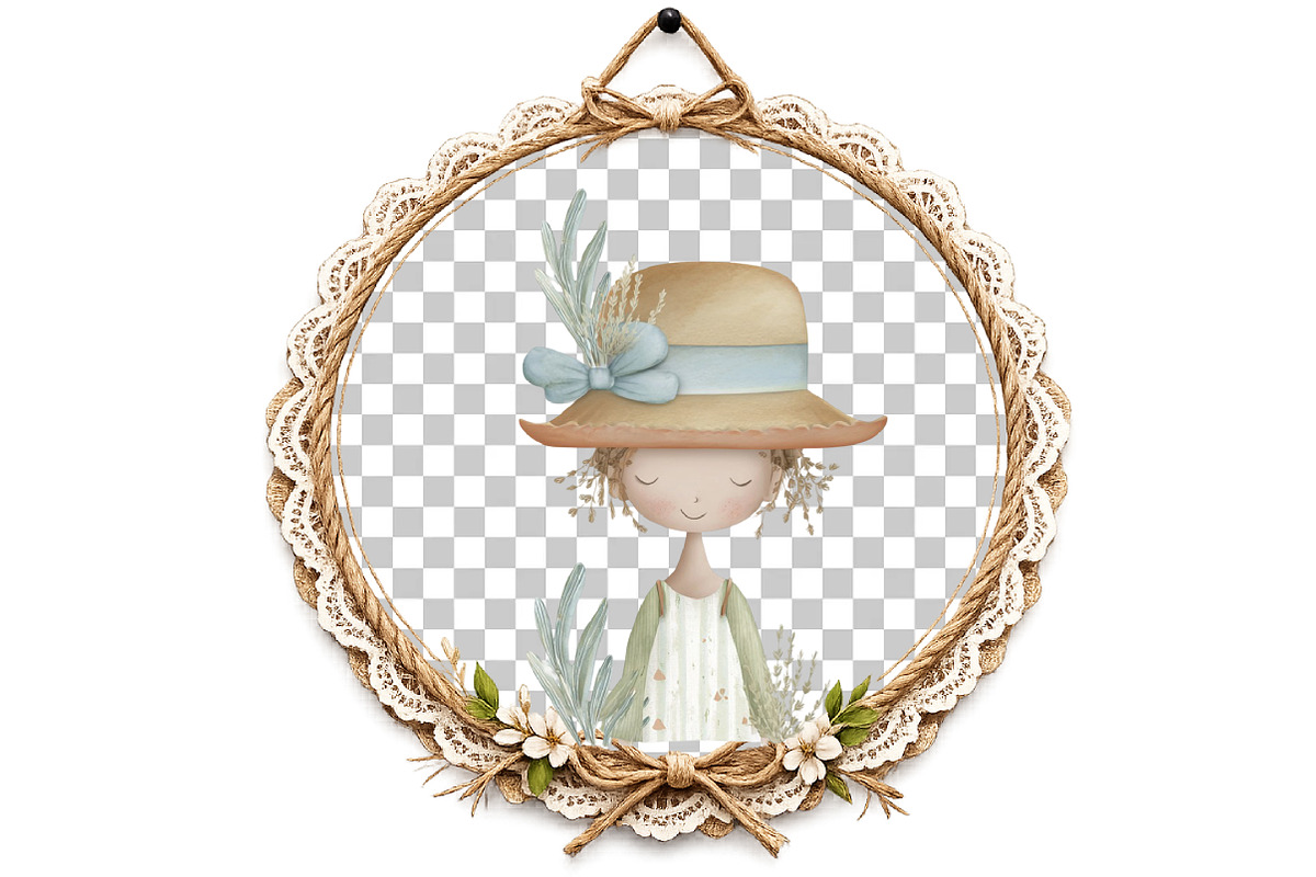 Cheerful Girl Dressed in Summer, an Illustration by DreamArtGraphic (Photo 8 of 8)