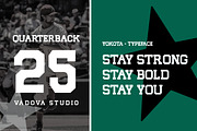 Yokota Bold Display Typeface, a Slab Serif Font by Vadovastd (Thumbnail 6 of 7)