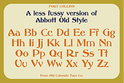 FORT COLLINS by Old Colorado Type Co, a Font by Old Colorado Type Co. (Thumbnail 2 of 5)