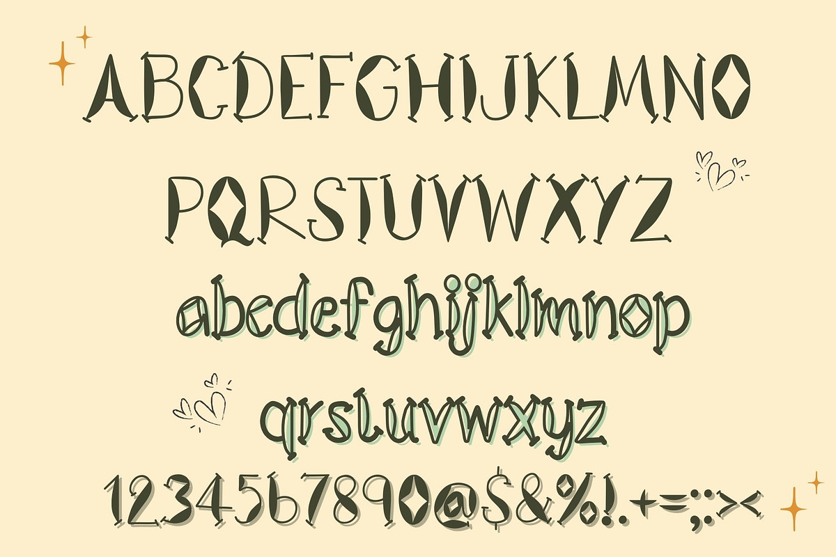 Happy will font, a Handwritten Font by JJuta (Photo 6 of 6)