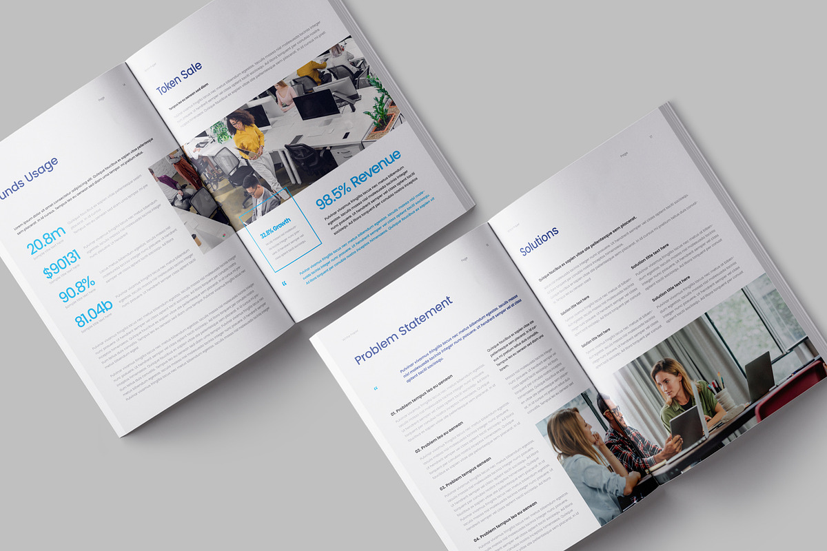 White Paper Template | Word & Canva, a Brochure Template by HiveArts (Photo 5 of 13)