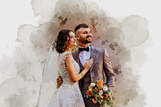 Watercolor Brush Portrait Action, an Action Add-On by MRI STUDIO (Thumbnail 4 of 16)