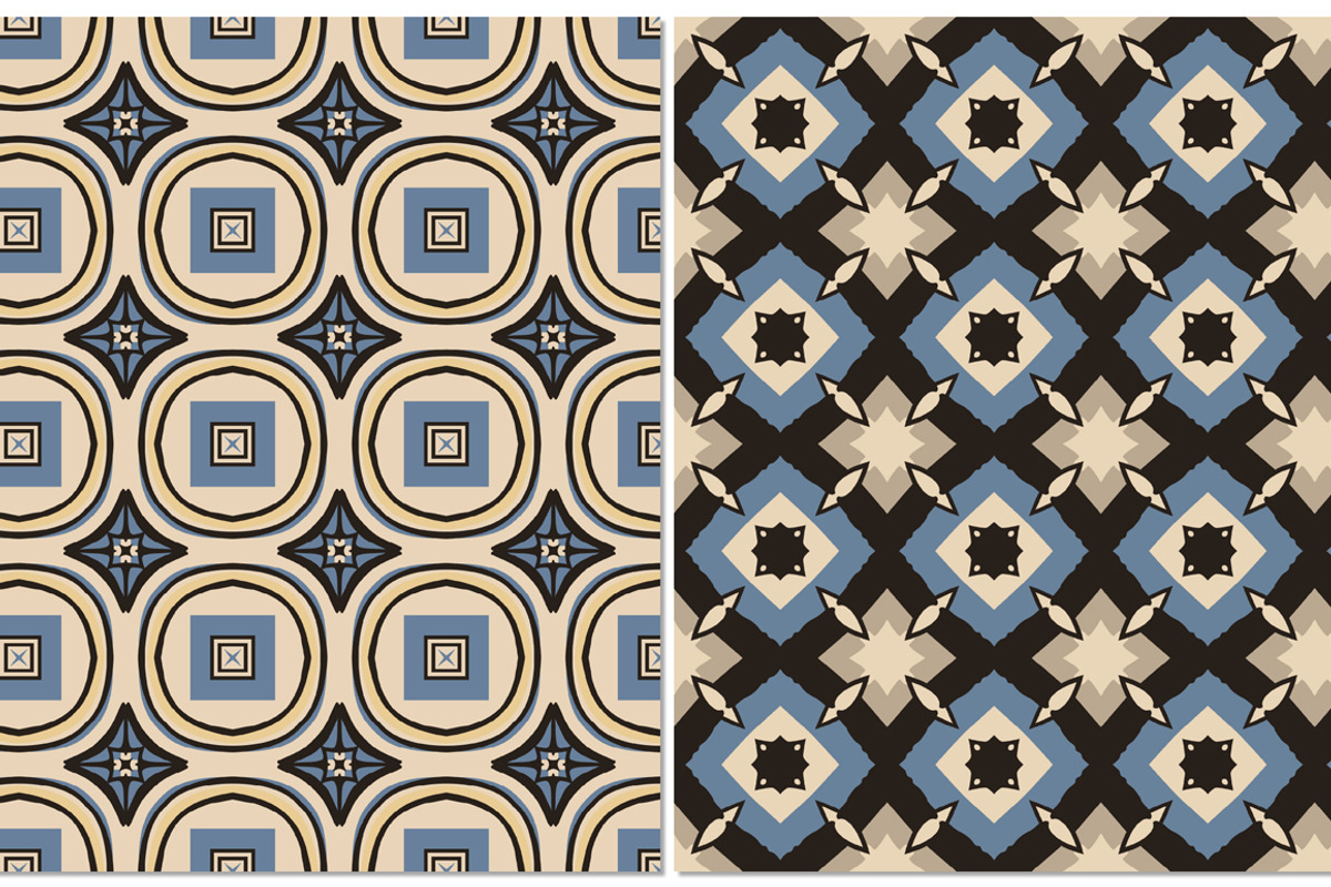 Set 77 - 14 Seamless Patterns, a Pattern Graphic by Little Bird (Photo 5 of 9)