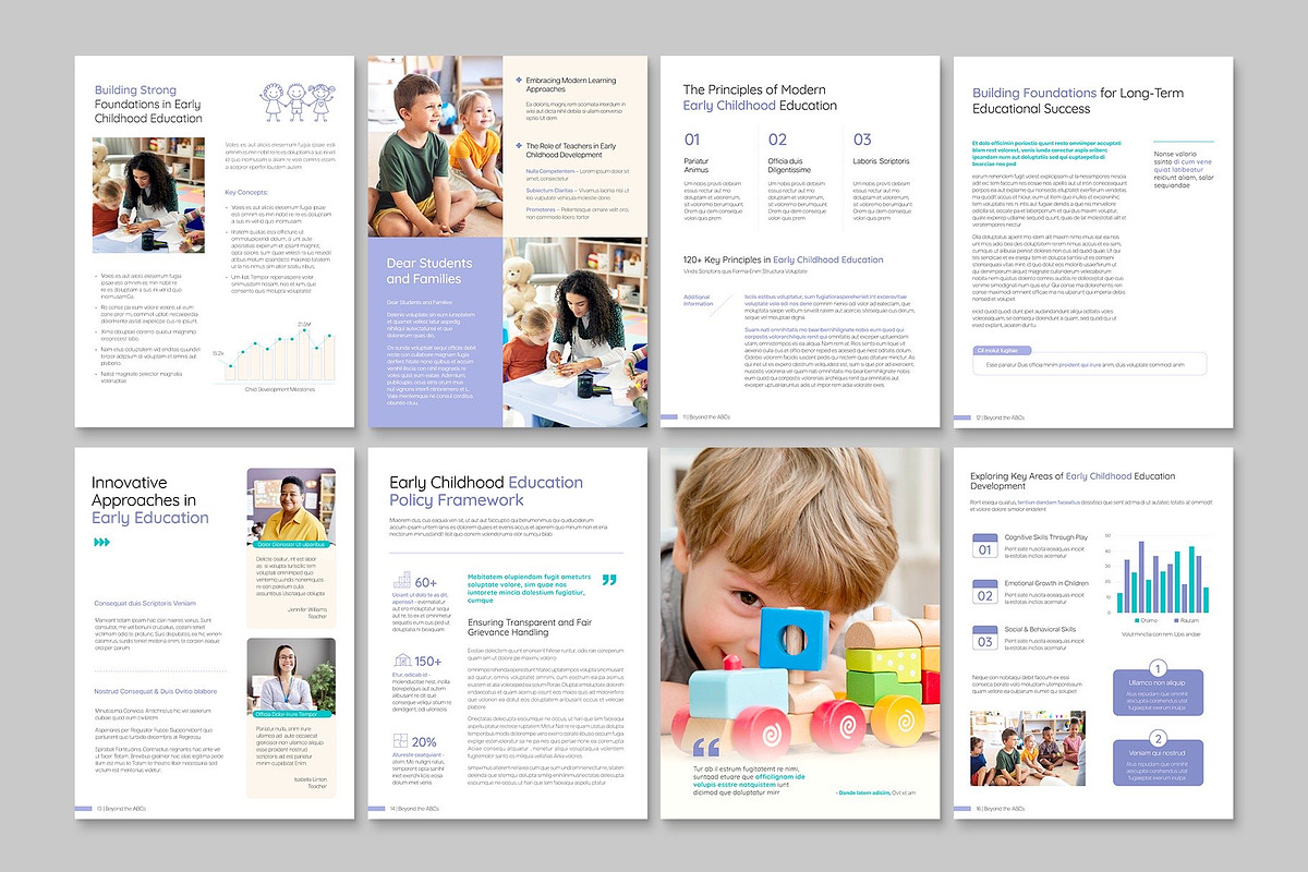 Kindergarten Digital Brochure, a Brochure Template by BrandPacks (Photo 3 of 6)