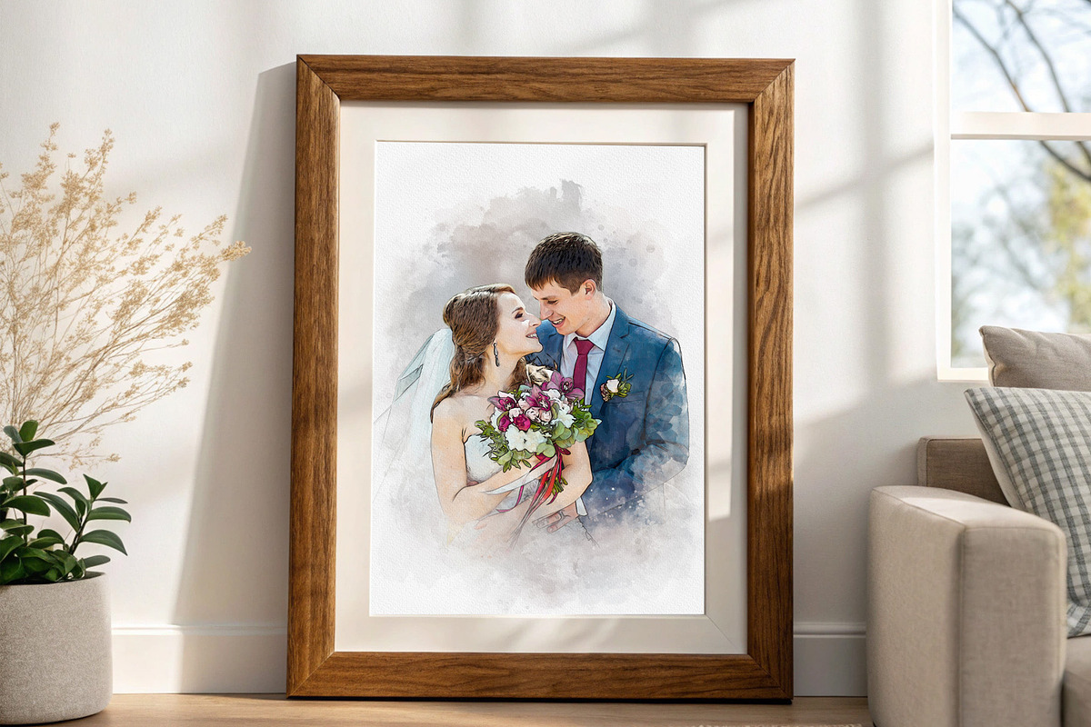 Elegant Wedding Watercolor Art, an Action Add-On by MRI STUDIO (Photo 2 of 24)