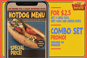 Hot Potato - All Caps Display Font, a Sans Serif Font by Gassstype (Thumbnail 3 of 8)
