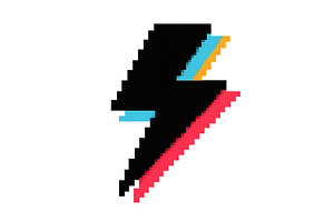 Bright thunderbolt vector, a Technology Illustration by ZinetroN