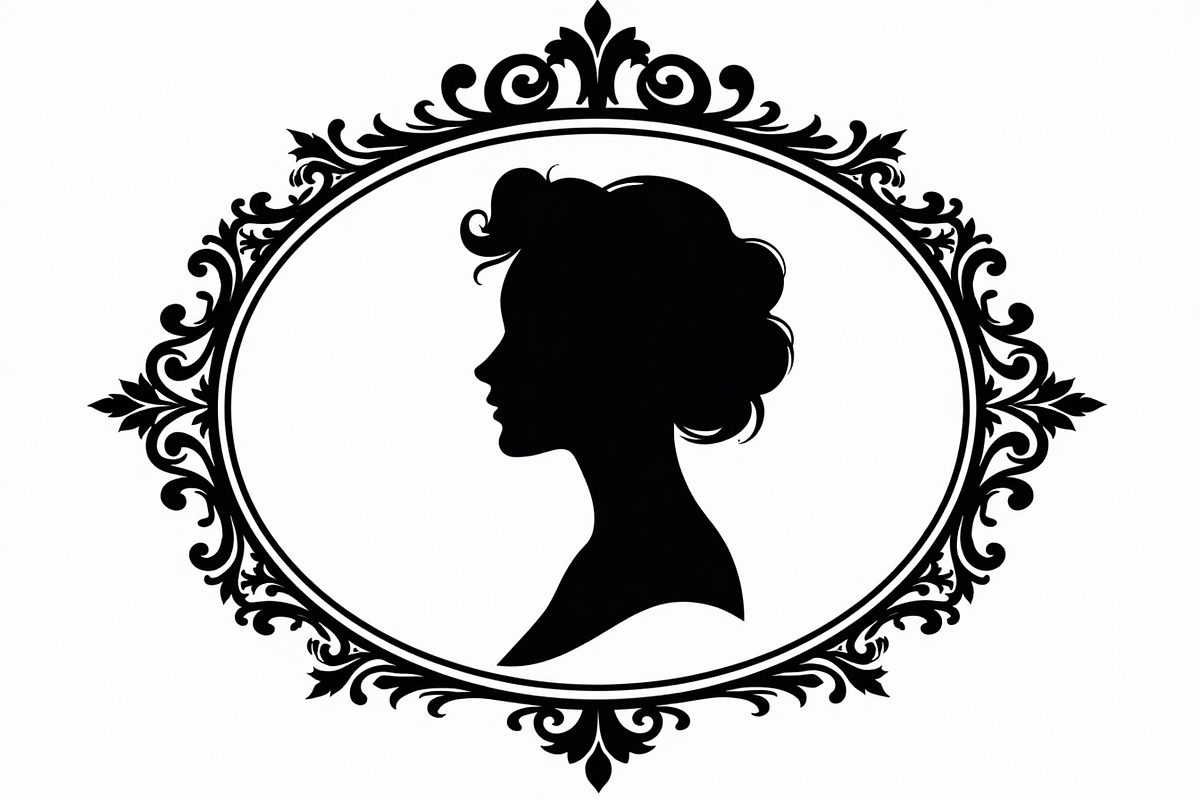 cameo silhouette designs bundle, an Illustration by jahid234 (Photo 5 of 8)