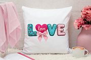 Yarn Crochet Love Valentines PNG, an Illustration by Canvas Craft (Thumbnail 6 of 7)