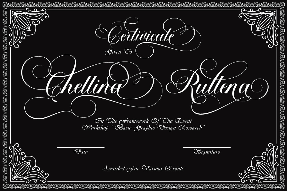 Elemental Calligraphy, a Script Font by IM Studio (Photo 6 of 12)