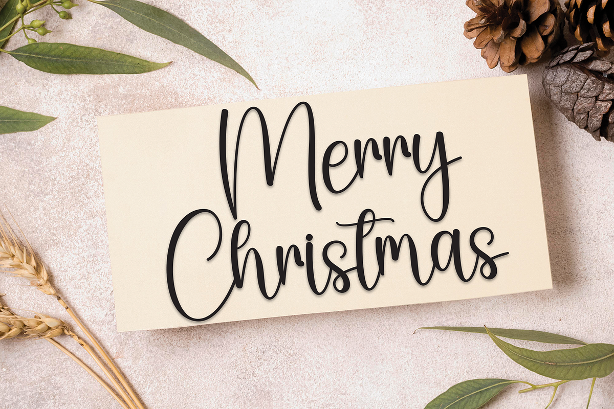 Hostania | Script Font, a Handwritten Font by Scratchones (Photo 5 of 9)