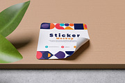 Sticker Mockup Bundle Set, an Advertising Mockup by Rielismee (Thumbnail 4 of 5)