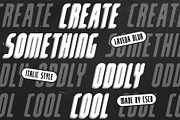 Laveda Blur, a Sans Serif Font by Craft Supply Co. (Thumbnail 2 of 8)