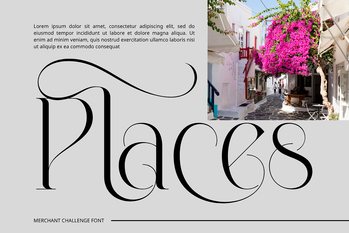 Merchant Challenge Font, a Serif Font by 177Studio (Photo 2 of 8)