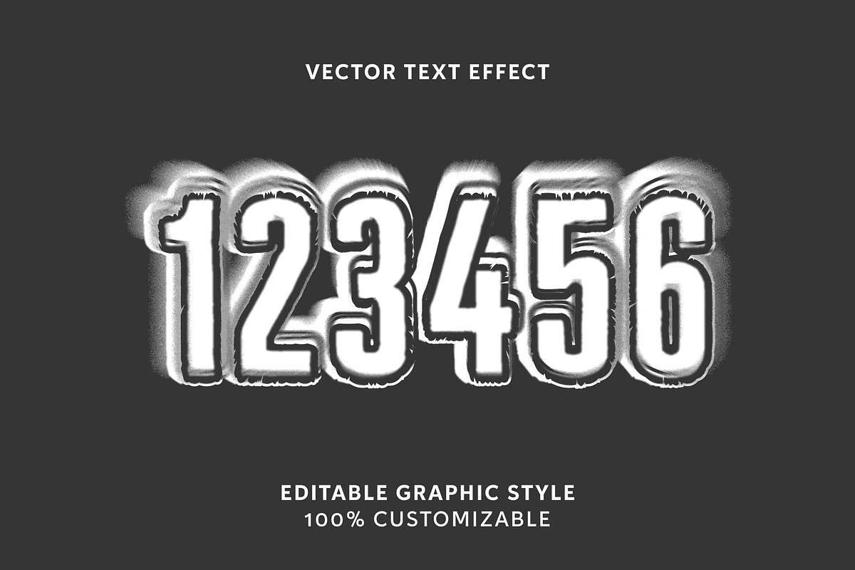 Grunge Distorted Thick Text Effect preview 2
