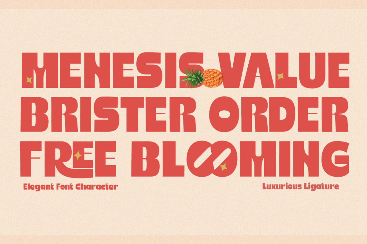 Nokiat Blastina, a Font by Fontastic (Photo 10 of 14)