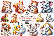 Mothers day animals Clipart, an Illustration by RobertsArt (Thumbnail 1 of 7)