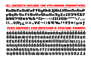 Deadline - heavy 3D block font, a Font by Comicraft Fonts (Thumbnail 6 of 6)