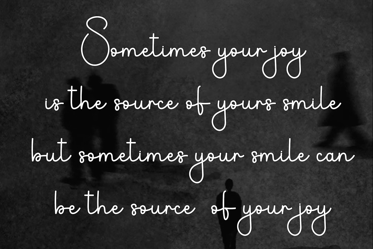 Big Heart, a Handwritten Font by InermediaSTUDIO (Photo 2 of 8)