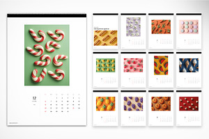 Bold Pop Art Calendar 2026, a Print Template by McLittle Stock