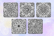 Vortex waves graphic set, a Pattern Graphic by Graphic Magic (Thumbnail 2 of 7)