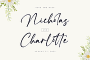 Constaller Chic Calligraphy Script, a Script Font by Namara Creative Studio (Thumbnail 10 of 12)