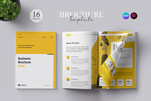 Brochure | Canva, InDesign, a Brochure Template by Orcshape Studio