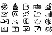 Modern Tech Icon Vector Set, an Illustration by designvectx (Thumbnail 3 of 3)