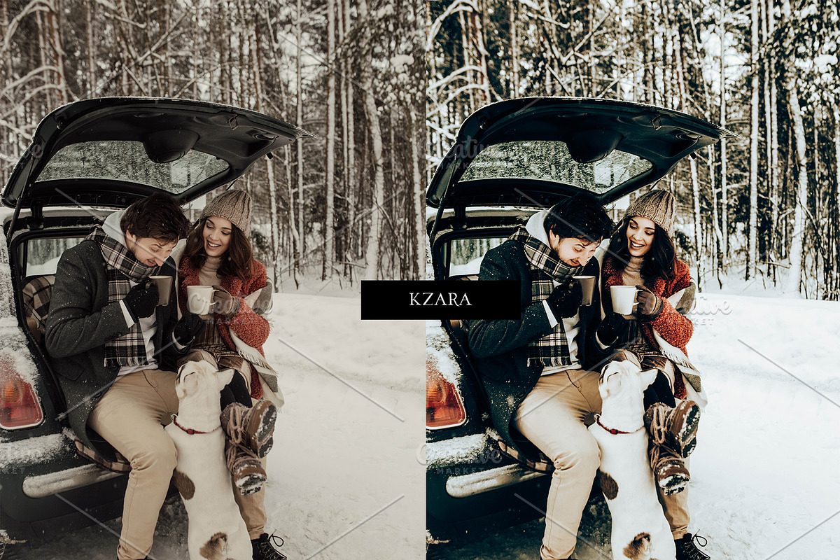 12 x Lightroom, Cinematic Winter, an Action Add-On by Kzara Visual Concepts (Photo 5 of 13)