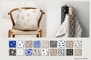 MODERN FLORAL PATTERNS, a Pattern Graphic by ApetekMarket (Thumbnail 2 of 7)