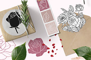 Procreate Roses Stamps, a Brush Add-On by RadekBroz (Thumbnail 10 of 11)