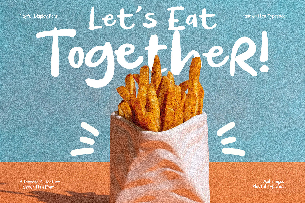 Bunny Carroty - Playful Handwritten, a Handwritten Font by Inviline.co (Photo 10 of 17)