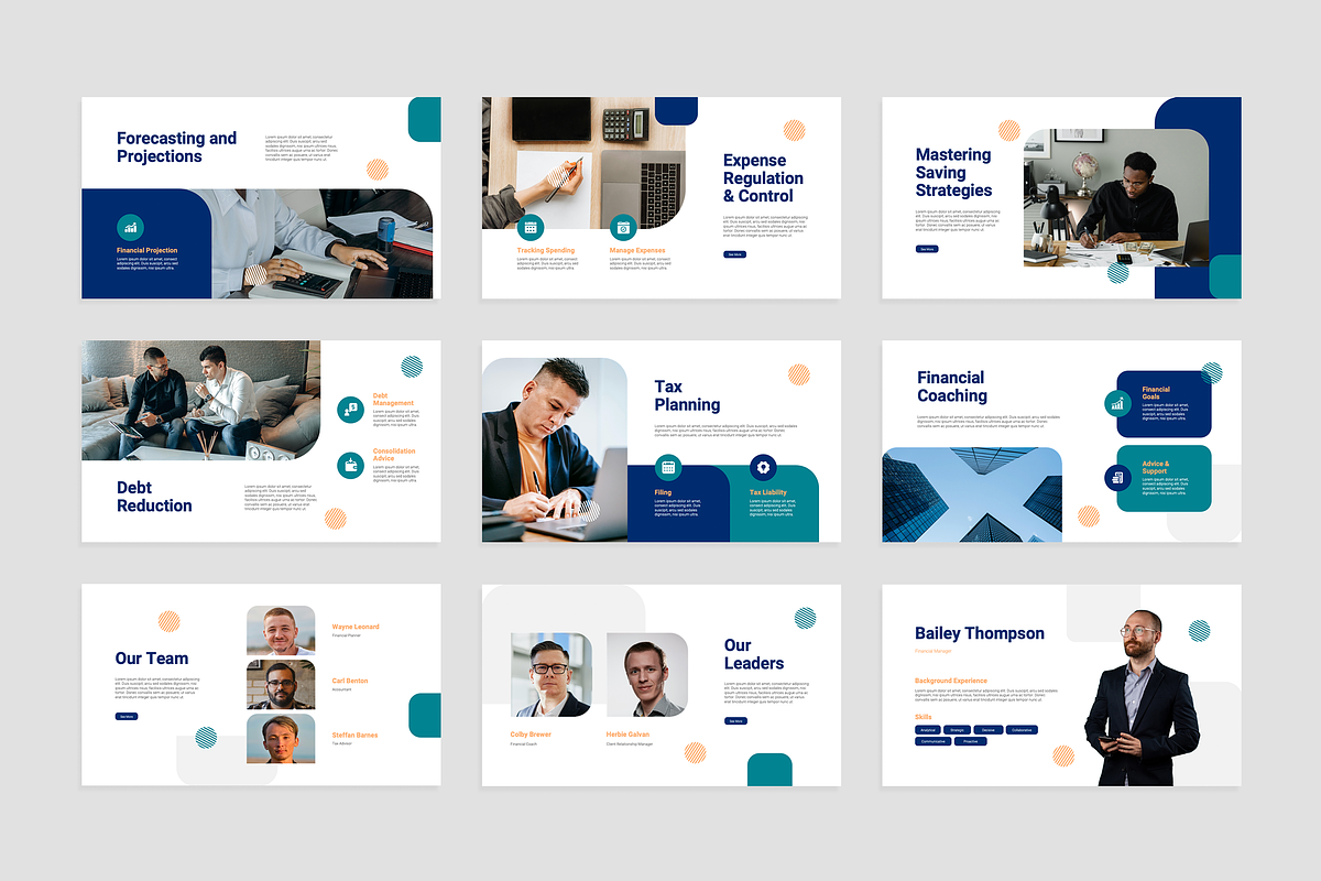 Budget Apple Keynote Template, a Presentation Template by Flat Icons (Photo 3 of 4)