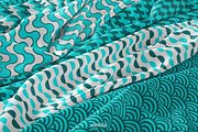 9 waves seamless patterns, a Pattern Graphic by Baranovska (Thumbnail 2 of 3)
