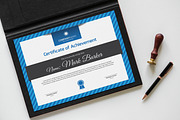 Certificate Word | PSD | AI, a Stationery Template by Curve Design (Thumbnail 2 of 4)