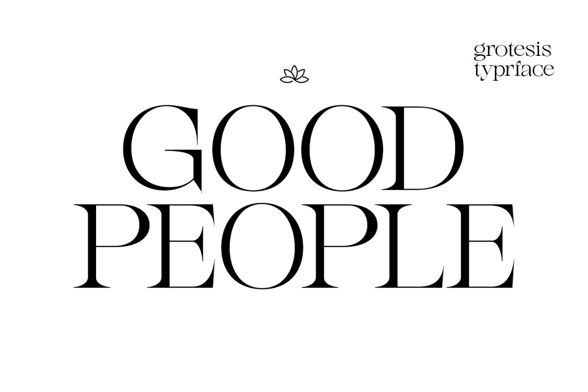 grotesis | Modern Minimalism, a Serif Font by InkwellTypeCo (Photo 10 of 17)