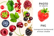 Fresh berries, an Object Graphic by ifiStudio (Thumbnail 3 of 3)