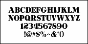 French Cinema JNL, a Serif Font by Jeff Levine Fonts (Thumbnail 3 of 5)