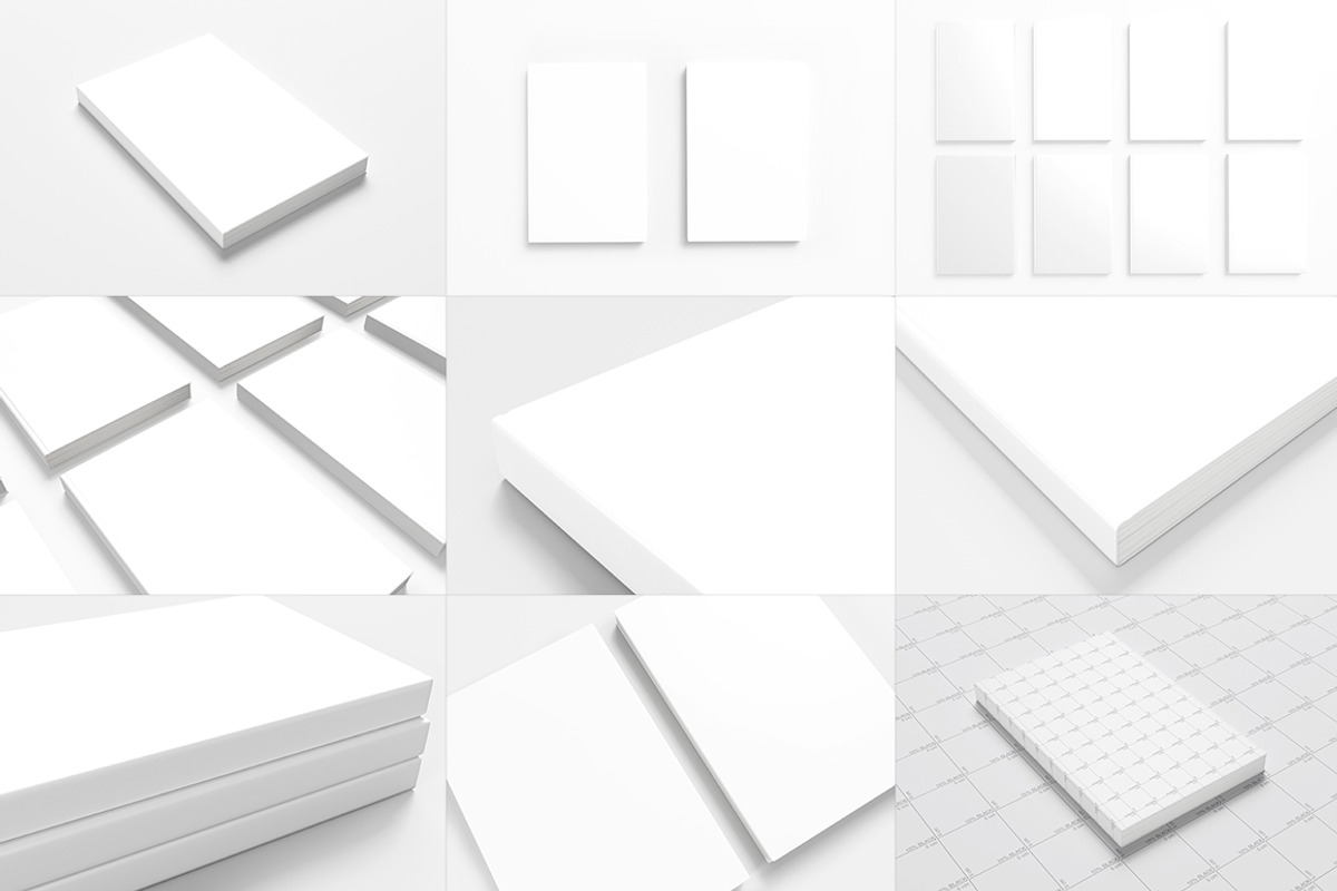 Book Cover Mock-up's, a Print Template by ItemBridge (Photo 5 of 5)