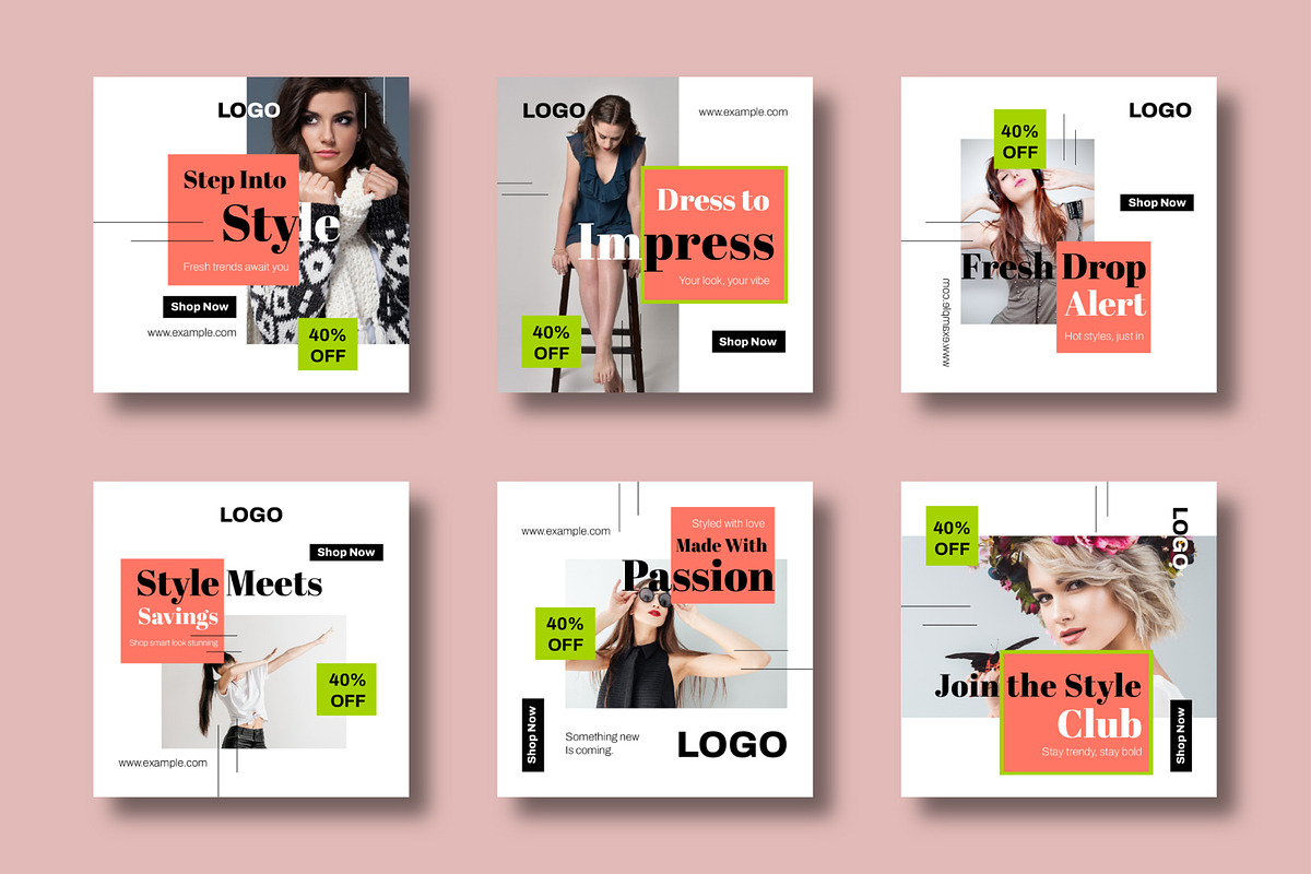 Marketing Fashion Social Media Post