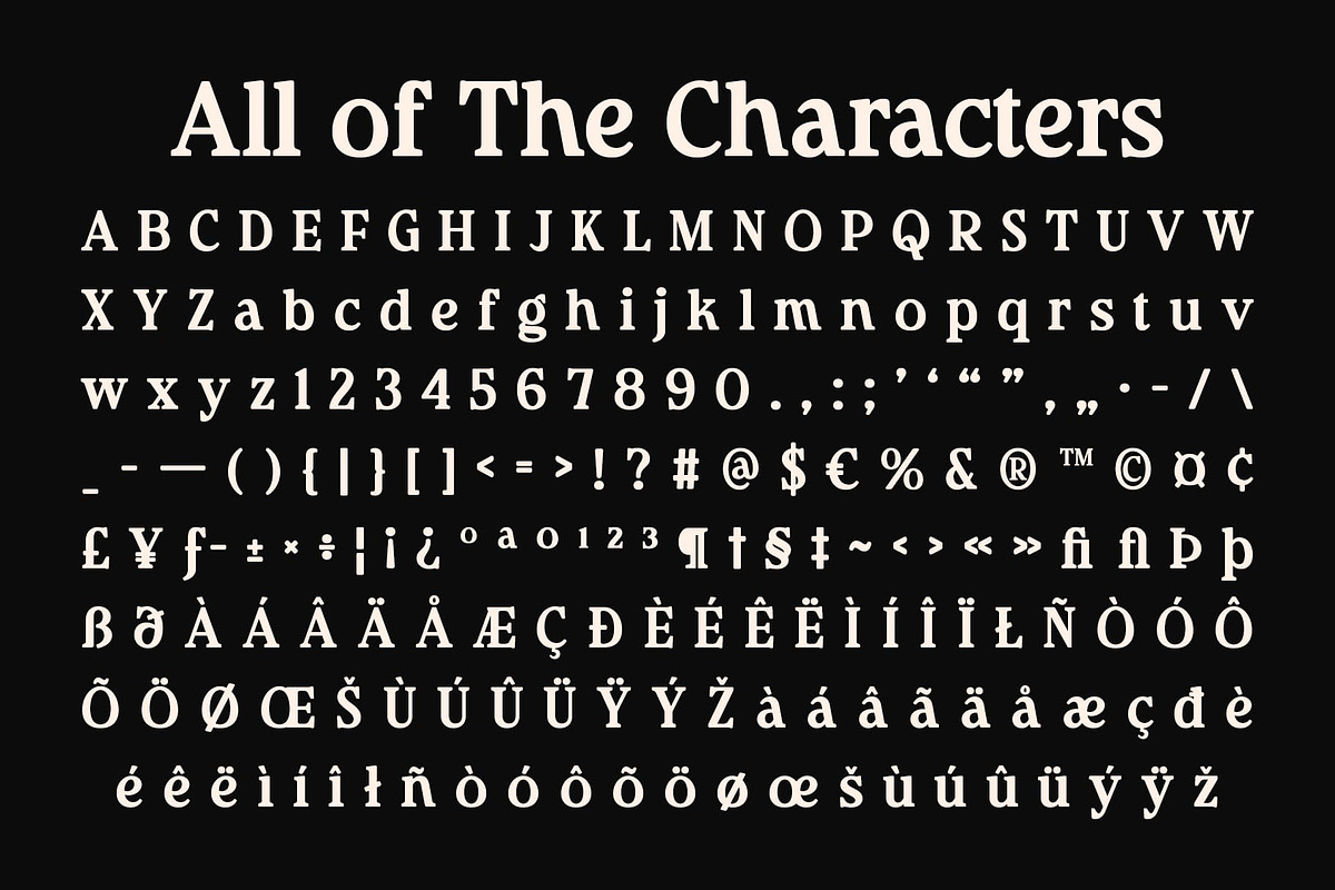 CS Clarion – Modern Serif Font, a Serif Font by Craft Supply Co. (Photo 8 of 8)